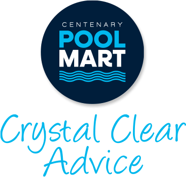 Centenary Pool Mart Logo- Crystal Clear Advice